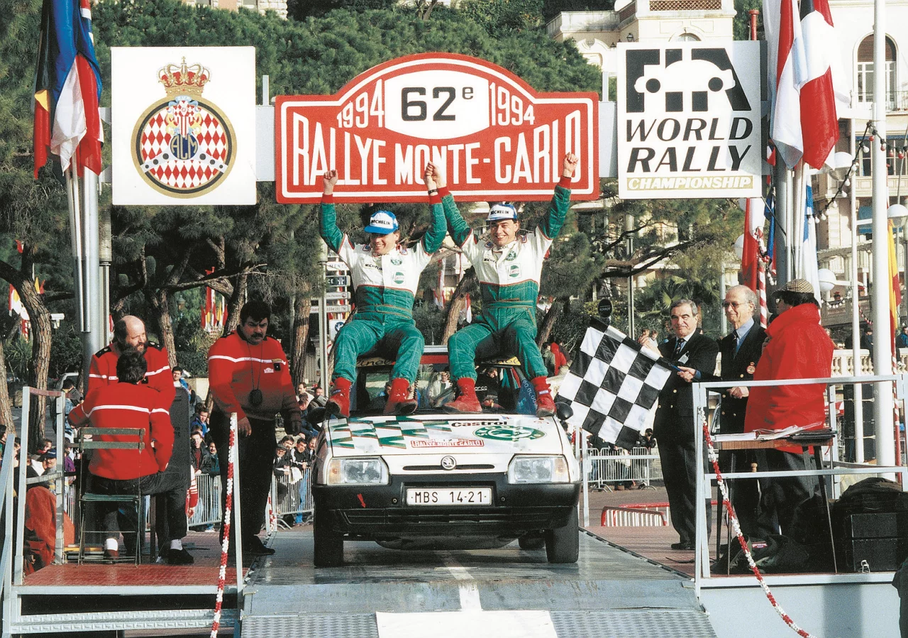 SKODA FAVORIT - Rallye Monte Carlo -1994