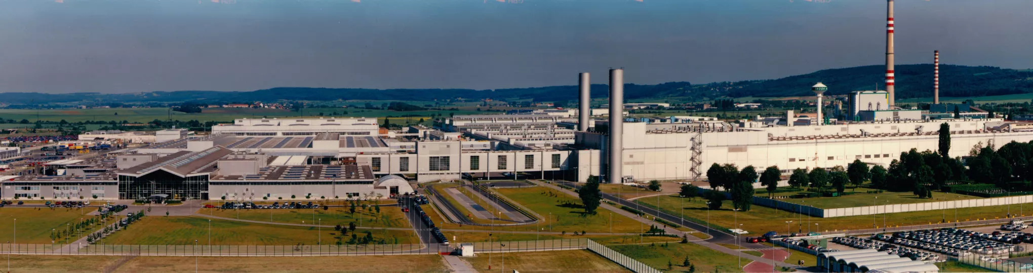 ŠKODA AUTO a construit une partie de l'usine pour la production de la nouvelle OCTAVIA