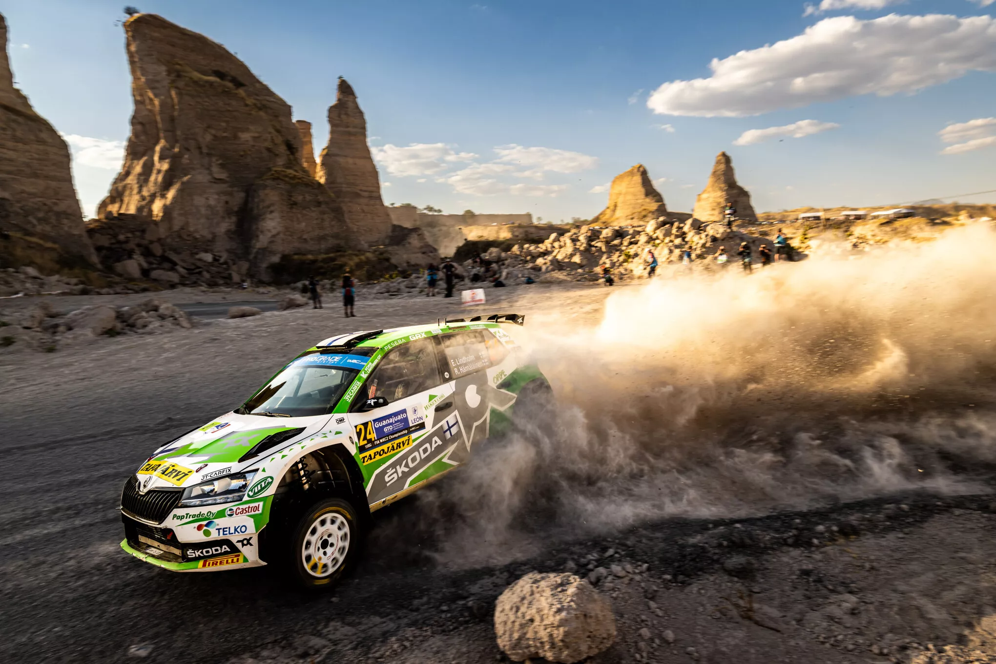 Škoda Fabia RS Rally2 rallye du Mexique 2023 (6)