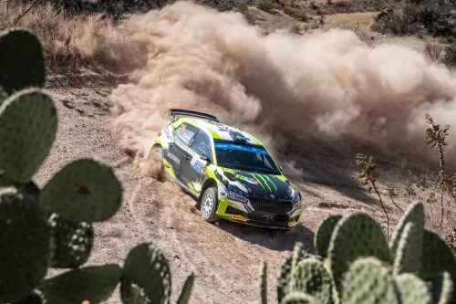 Škoda Fabia RS Rally2 rallye du Mexique 2023 (4)