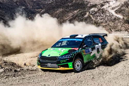 Škoda Fabia RS Rally2 rallye du Mexique 2023 (1)