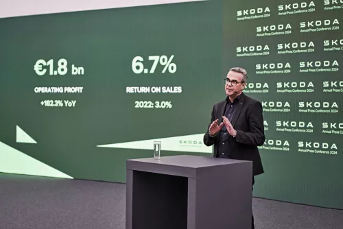 Holger Peters_Conférence de presse annuelle Škoda Auto